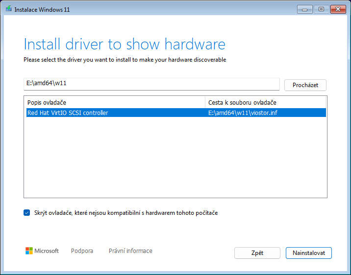 Install driver to show hardware 2