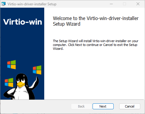 Virtio-win-driver-installer Setup